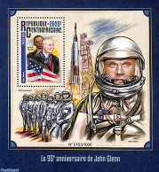 Central Africa 2016 John Glenn S/s, Mint NH, Transport - Space Exploration - Zentralafrik. Republik