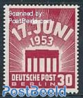 Germany, Berlin 1953 30pf, Stamp Out Of Set, Mint NH - Neufs