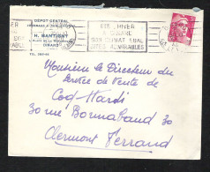 Env. Avec Timbre N° 901-924-883-917 De Gondrecourt-le-Château Du 4-2-1953     PAR AVION - 1921-1960: Modern Period