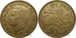 Monaco - Principauté - Rainier III - 50 Francs 1950 - TTB/XF45 - Mon6582 - 1949-1956 Old Francs