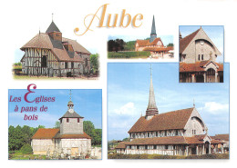 10-AUBE EGLISES A PANS DE BOIS-N° 4442-D/0349 - Autres & Non Classés