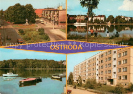 73677850 Ostroda Plac Tysiaclecia Widok Od Strony Jeziora Drweckiego Jezioro Drw - Poland