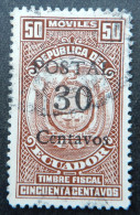 Ecuador 1943 'Moviles Timbre Fiscal - Ecuador