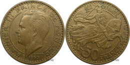 Monaco - Principauté - Rainier III - 50 Francs 1950 - TTB/XF45 - Mon6778 - 1949-1956 Anciens Francs