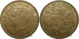 Monaco - Principauté - Rainier III - 50 Francs 1950 - TTB/XF45 - Mon6779 - 1949-1956 Anciens Francs