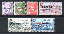 GUERNESEY HERM ISLAND Surchargés EUROPA 1961 - Guernesey