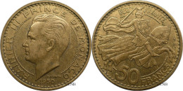 Monaco - Principauté - Rainier III - 50 Francs 1950 - TTB+/AU50 - Mon6584 - 1949-1956 Anciens Francs