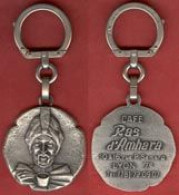 ** PORTE - CLEFS  CAFE  RAS  D' AMHARA  -  LYON ** - Key-rings