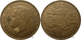 Monaco - Principauté - Rainier III - 50 Francs 1950 - TTB+/AU50 - Mon6785 - 1949-1956 Franchi Antichi