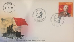 FDC Viet Nam Vietnam 2020 With Ho Chi Minh City Cancellation : 150th Birthday Anniversary Of Lenin (Ms1122) - Vietnam