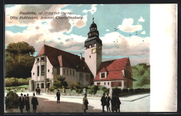 AK Raudnitz, Ref. Kirche Mit Pfarrhaus Von Architekt Otto Kuhlmann  - Tschechische Republik
