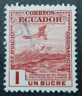 Ecuador 1948 (2) The 28th An. Of Postal Flight In Ecuador - Equateur