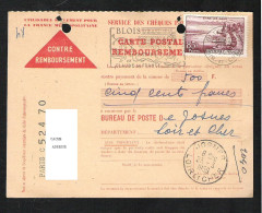Service Des Chèques Postaux - Timbre 1193 -  Oblitération : Blois Du 21-3-1959 - 1921-1960: Modern Period