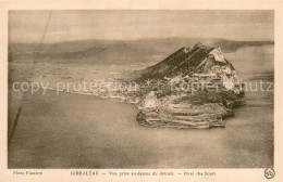 73676861 Gibraltar Vue Prise Au-dessus Du Detroit  Gibraltar - Gibilterra