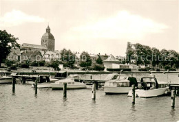 73675644 Ribnitz-Damgarten Ostseebad Hafen Blick Zur Kirche Ribnitz-Damgarten - Ribnitz-Damgarten