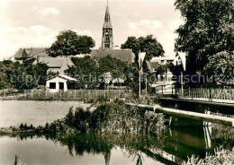 73675637 Warin Seufzerbruecke Blick Zur Kirche Warin - Autres & Non Classés