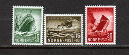 NORWAY - 1944 Mariners Relief Fund Set Unmounted Never Hinged Mint - Ongebruikt
