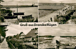 73675125 Dranske Seebruecke Strand Hauptstrasse Ostseebrandung Dranske - Autres & Non Classés