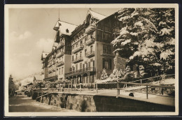 AK Beatenberg Am Thuner See, Schweizerhof Im Winter  - Beatenberg