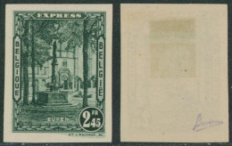 Expres - N°292E (Eupen) Non Dentelé + Gomme, Charnière Et Signature. - 1911-1930