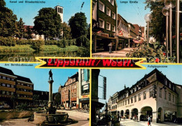73675075 Lippstadt Kanal Und Elisabethkirche Lange Strasse Am Bernhardbrunnen Fu - Lippstadt