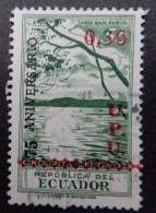 Ecuador 1956 1960 1961 (1b) Lago San Pablo Overprinted - Equateur