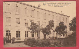 Fosses - Pensionnat Des Soeurs De Ste Marie - Façade Principale ( Voir Verso ) - Fosses-la-Ville