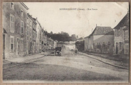 CPA 55 - GONDRECOURT - Rue Neuve - TB PLAN CENTRE VILLAGE ANIMATION Dont AUTOMOBILE - Gondrecourt Le Chateau