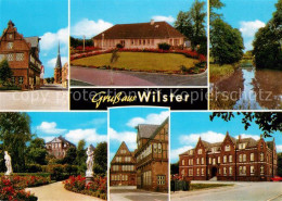 73673961 Wilster Teilansichten Weiher Park Rathaus Wilster - Andere & Zonder Classificatie