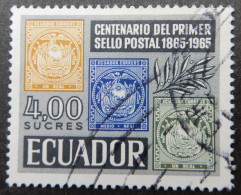 Ecuador 1965 (5) The 100th An. Of Stamps Of Ecuador - Equateur