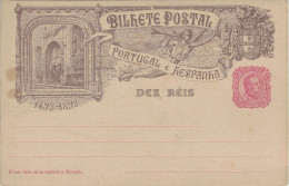 Bilhete Ganzsache Portugal & Hespanha Lissabon Igreja Da Conceição Velha - Postal Stationery