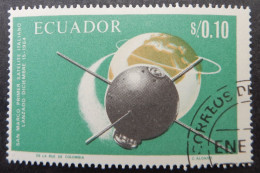 Ecuador 1966 (2) Italian Achievenments In Space Exploration - Equateur