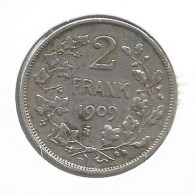 LEOPOLD II * 2 Frank 1909 Vlaams  Met Punt * Prachtig * Nr 12861 - 2 Francs