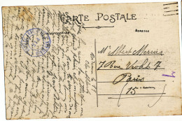 GIRONDE CP SD BORDEAUX FM HOPITAL AUXILIAIRE 214 BORDEAUX - Guerre De 1914-18