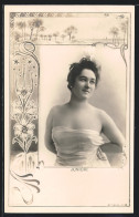 Foto-AK Atelier Reutlinger, Paris: Juniori, Portrait, Landschaft, Blume  - Fotografía