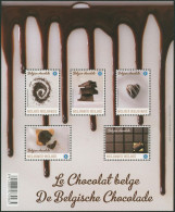 Feuillet (2013) - N°BL206** (MNH), Feuillet De 5 Timbres. Chocolat Belge, De Belgische Chocolade. - 2011-2020