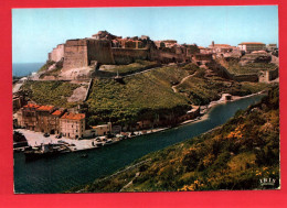 18618 BONIFACIO  Vue De La Citadelle Et Du Goulet   (2 Scans ) 20 Corse - Sonstige & Ohne Zuordnung