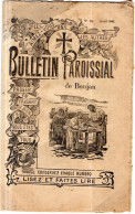 Bulletin  Paroissial De Boujan Sur Libron  De  Avril   1906.n 16 De 16 Pages - Historische Documenten