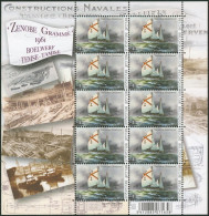 Feuillet (2012) - N°4257 En Feuillet De 10** (MNH) Temsifil 2012 Voilier Zénobe Gramme (Tamise) - 2011-2020