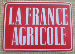 AUTOCOLLANT LA FRANCE AGRICOLE - Aufkleber