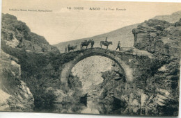 -2B - CORSE-  ASCO - Le Pont Romain      Collection. S.Damiani N°:714 - Corte