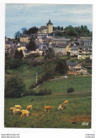 12 LAGUIOLE N°27 Vue Générale En 1975 VOIR ZOOM Carcasse D'un Tube Citroën Et Troupeau De Vaches - Laguiole