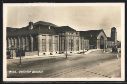 AK Basel, Badischer Bahnhof  - Basilea