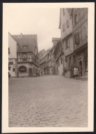 Jolie Photographie Animée D'une Vue De Colmar, Vins Fins Hugel, Commerces, Alsace, 8,8 X 12,5 Cm - Lugares