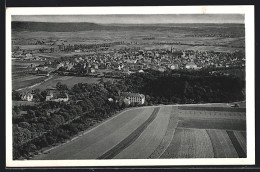 AK Bad Windsheim, Ortsansicht Vom Flugzeug Aus  - Bad Windsheim