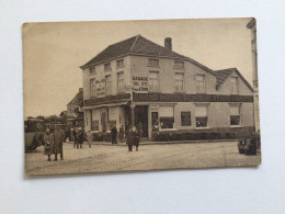 Carte Postale Ancienne Braine-l’Alleud Grand Hôtel Des Touristes Prop. H. Bovri - Braine-l'Alleud