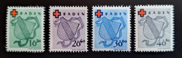 Baden Mi 42A-45A MNH(postfrisch) - Baden