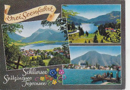 AK 215948 GERMANY - Schliersee - Spitzingsee - Tegernsee - Schliersee