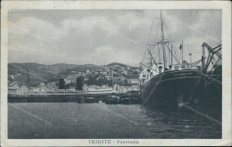 Bu623 Cartolina  Trieste Citta'  Panorama 1935 Friuli - Trieste