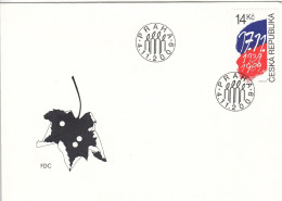 FDC CZECH REPUBLIC 613 - Ohne Zuordnung